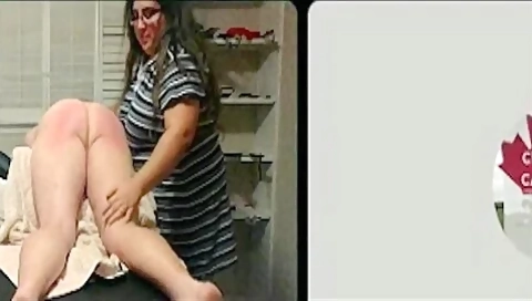 Post-punishment Fun Spanking By Step mommy